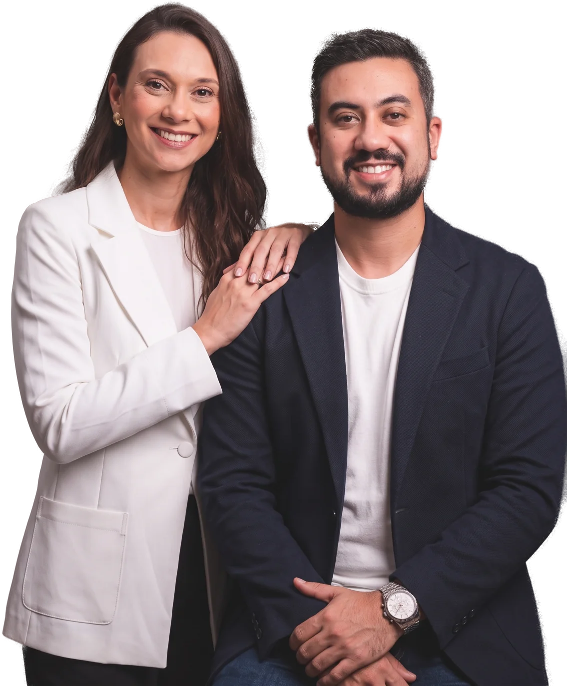 Dra. Vanessa Aran e Dr. Lucas Aran, da Aran Clinic